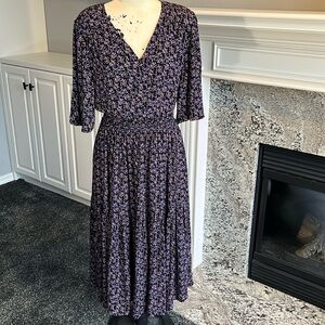 Whistles Printed Midi Dress